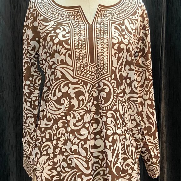 Dark Brown Tunic - Picture 3 of 4